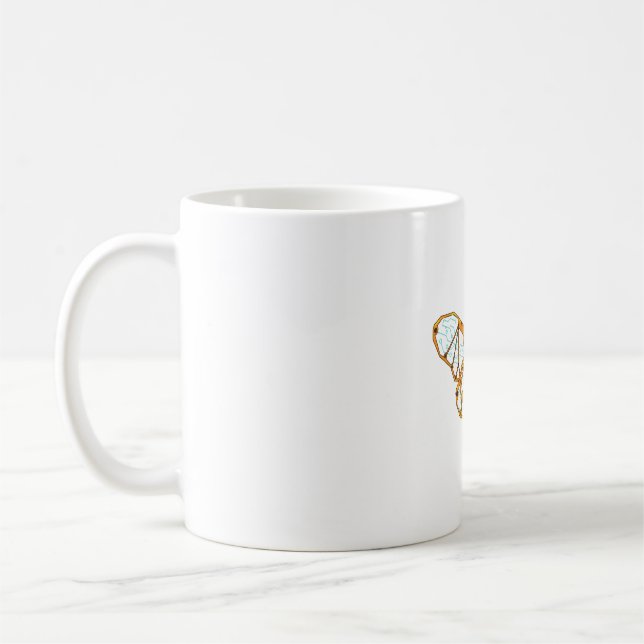 Taza De Café Moth Butterfly Dragonfly Insect (Izquierda)