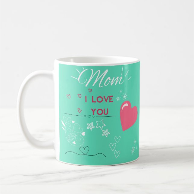 Taza De Café Mother I Love You (Izquierda)