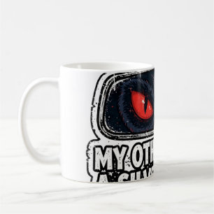 Taza De Café Mothman Meme — Otro Coche