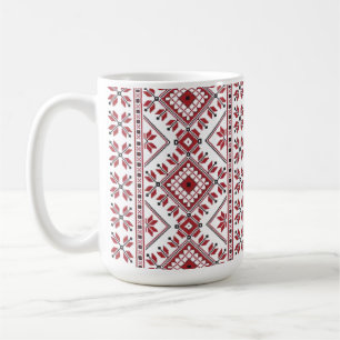 Taza De Café Motif Tradicional, Motif Tradicional Rumano T-S