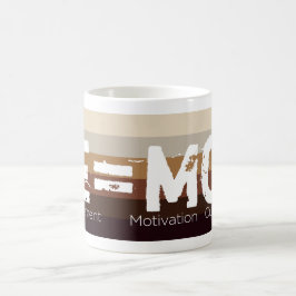 Taza De Café Motivación + curiosidad² = Café aventurero Mug