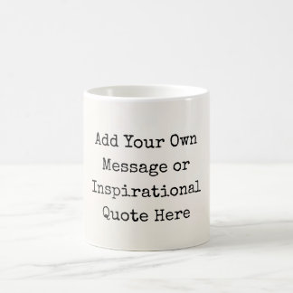 Taza De Café Motivación de citas Inspiradoras personalizadas DI
