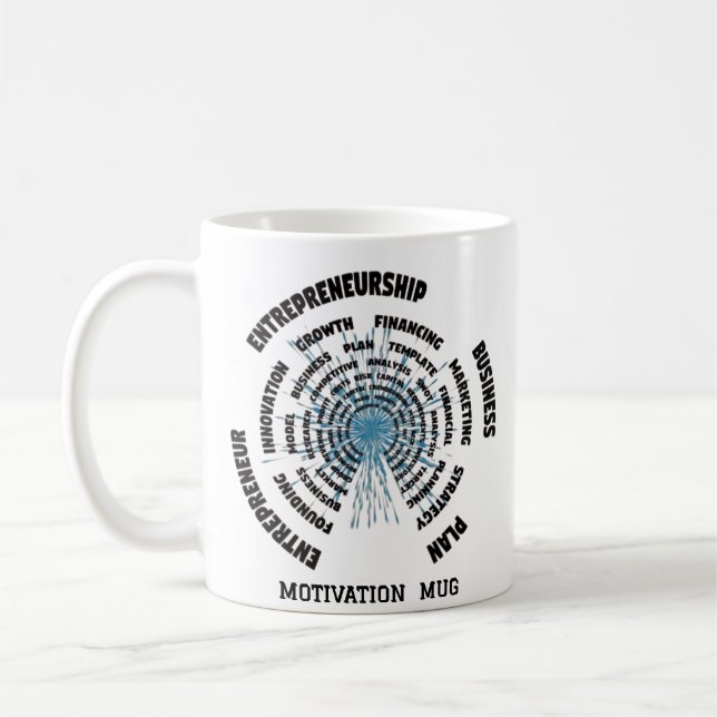 Taza De Café Motivación de emprendedores (Izquierda)
