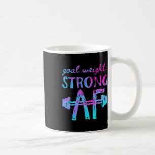 Taza De Café Motivación de entrenamiento Af fuerte de peso de o