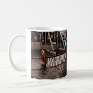 Taza De Café Motivación de entrenamiento - Mi terapia