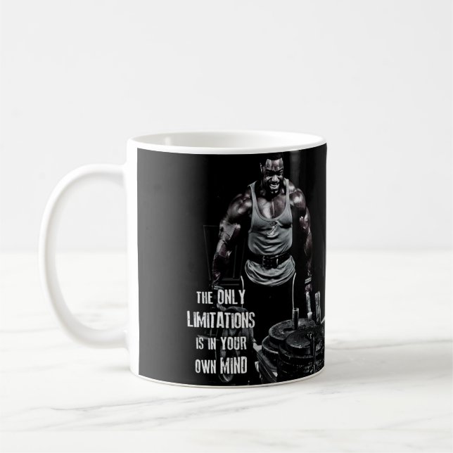 Taza De Café Motivación de gimnasio (Izquierda)
