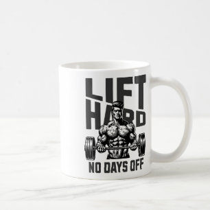 Taza De Café Motivación de gimnasio de levantamiento de pesas d