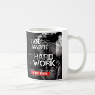 Taza De Café Motivación del entrenamiento: trabajo duro