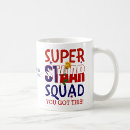 Taza De Café Motivación del maestro del Día de Prueba de Texas