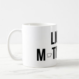 Taza De Café Motivación Líquida Adicto Moderno a la Cafeína