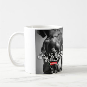 Taza De Café Motivación para la construcción de cuerpos