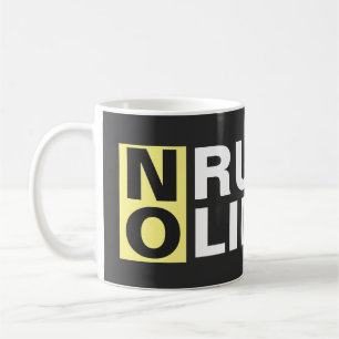 Taza De Café Motivación sin reglas ni límites