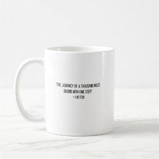 Taza de café motivacional de Lao Tzu
