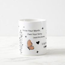 Taza De Café Motivacional Energía Del Personaje Pr