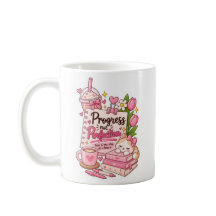 Taza de café motivacional linda 