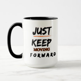 Taza De Café Motivacional Sigue Adelante