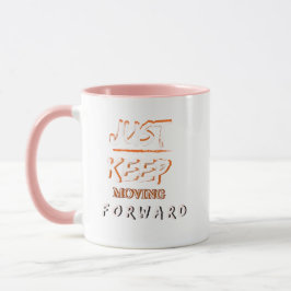 Taza De Café Motivacional Sigue Adelante