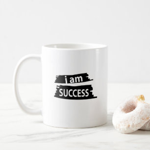 Taza De Café Motivacional Soy Éxito Motivacional
