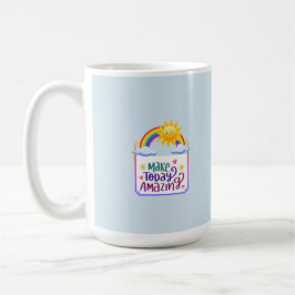 Taza De Café motivador nombre personalizado de 'Make Today Incr
