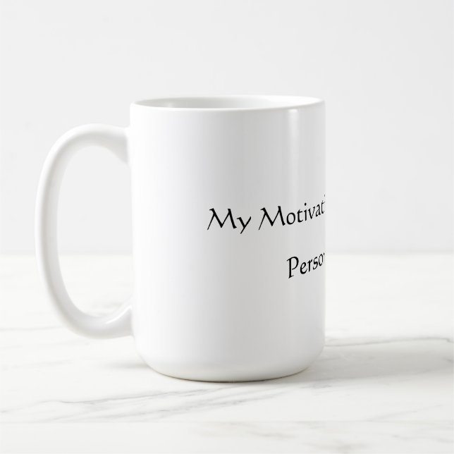 Taza De Café Motivation Backorder Mug (Izquierda)