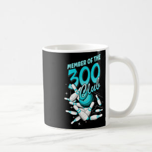Taza De Café Motivo de bolos derribando bolos miembro del club