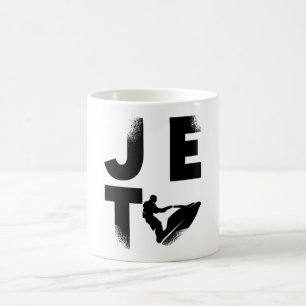 Taza De Café Moto acuático Jetski