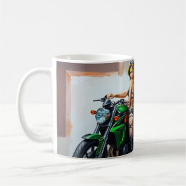 Taza De Café Moto Babe