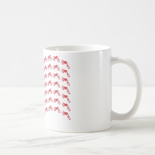 Taza De Café mOTO-cROSS-fLAG-wAVE (Derecha)