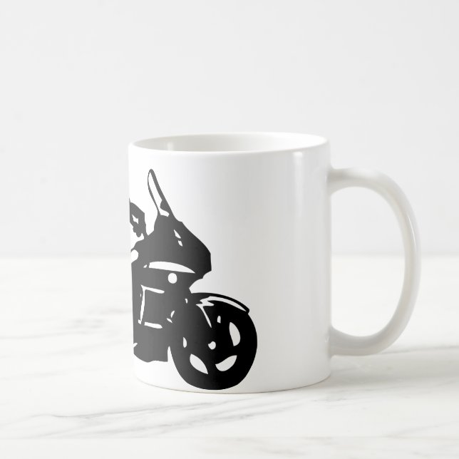 Taza De Café moto de la motocicleta del motorista goldwing (Derecha)