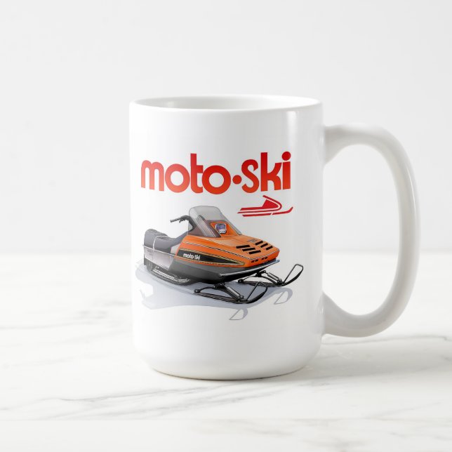 Taza De Café moto de nieve moto (Derecha)
