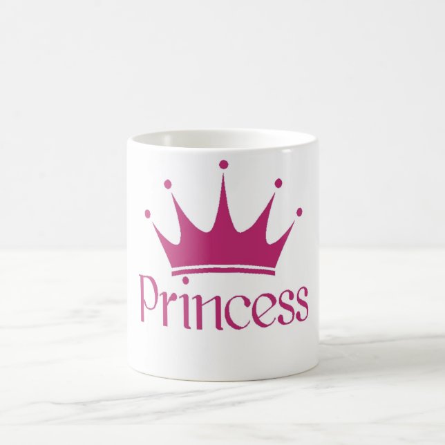 Taza De Café moto de princesa (Centro)