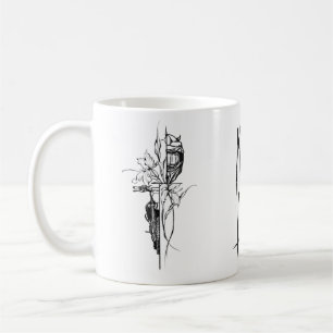 Taza de café Moto es vida   Regalo para amante de 