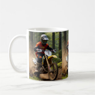 Taza De Café Moto-xing - Motocross Racers
