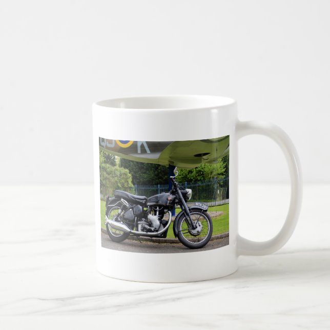 Taza De Café Moto y Spitfire (Derecha)