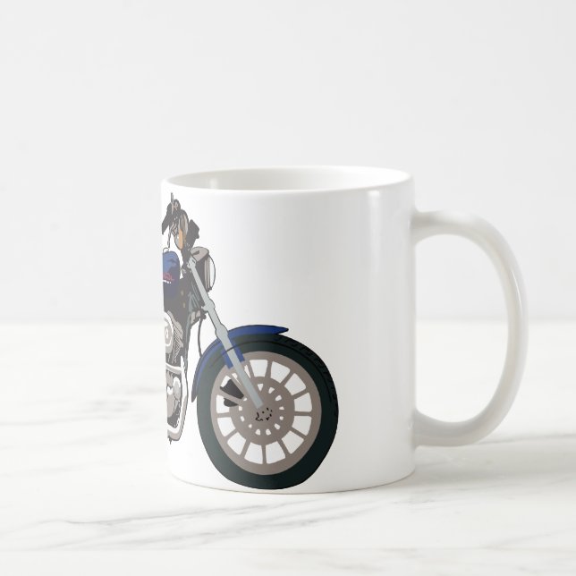 Taza De Café Motocicleta (Derecha)