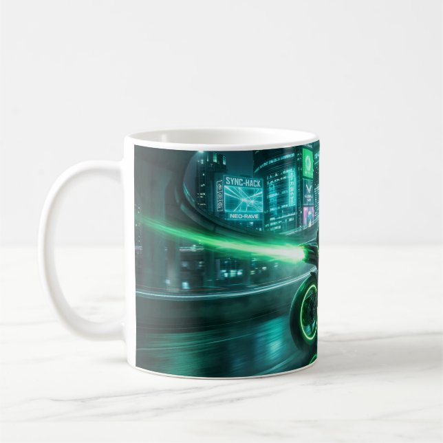 Taza De Café Motocicleta (Izquierda)