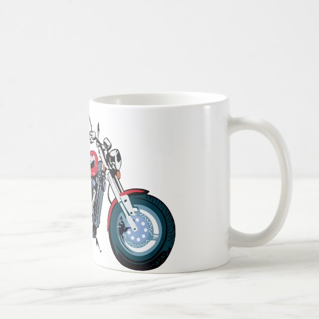 Taza De Café Motocicleta (Derecha)