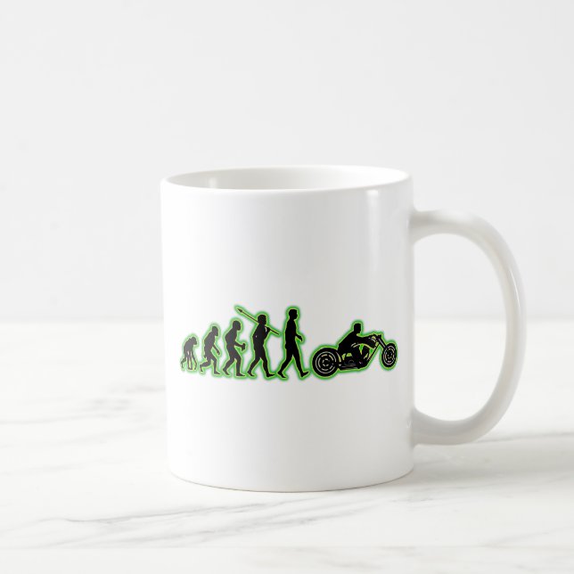 Taza De Café Motocicleta (Derecha)