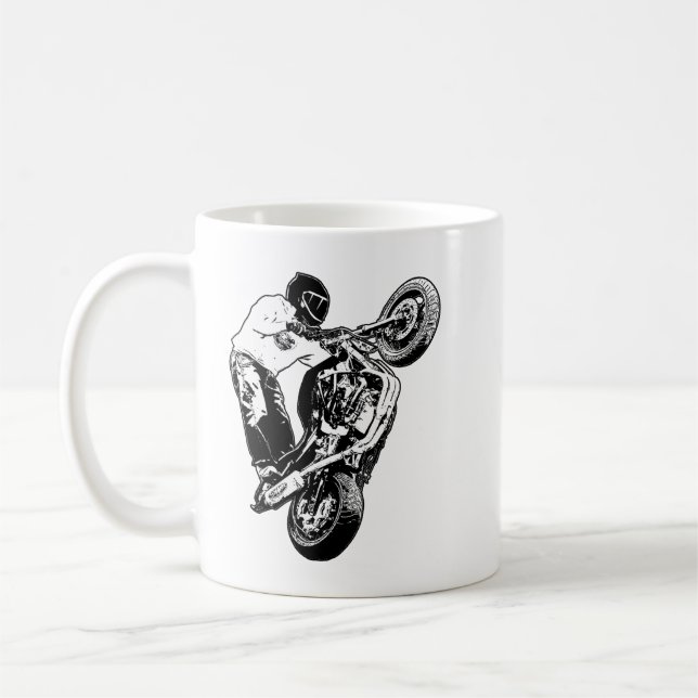 Taza De Café Motocicleta (Izquierda)