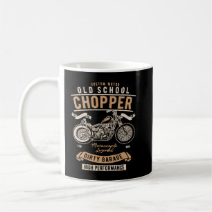 Taza De Café Motocicleta Bicicleta Retro Vintage Old School