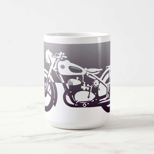 Taza De Café motocicleta de época (Centro)