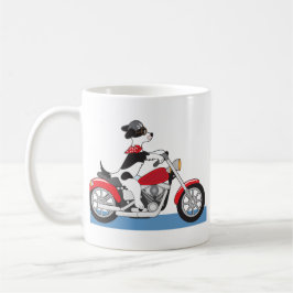 Taza De Café Motocicleta de perro