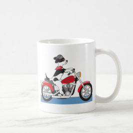 Taza De Café Motocicleta de perro