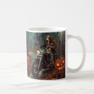 Taza De Café Motocicleta del Hound Basset