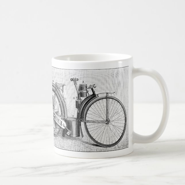 Taza De Café Motocicleta del mijo, 1895 (Derecha)