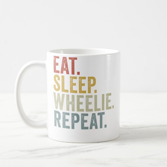 Taza De Café Motocicleta Divertida (Izquierda)