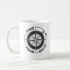 Taza De Café Motocicleta minimalista
