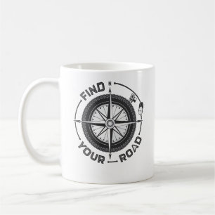 Taza De Café Motocicleta minimalista