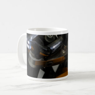 Taza De Café Motocicleta Motociclista Motero Piloto