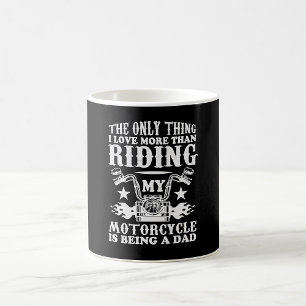 Taza De Café Motocicleta Papá Motero